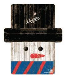 Los Angeles Dodgers Snowman Ornament