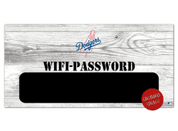 Los Angeles Dodgers Wifi Password 6x12 Sign