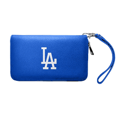 Los Angeles Dodgers Zip Organizer Wallet Pebble Royal (S)