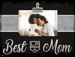 Los Angeles Kings 10" x 8" Best Mom with Stripe Clip Frame