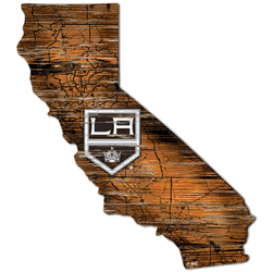 Los Angeles Kings 12" Mini Roadmap State Sign