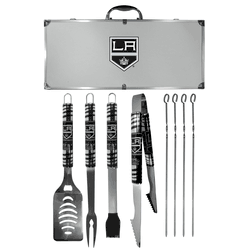 Los Angeles Kings 8 pc Tailgater BBQ Set