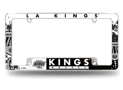Los Angeles Kings All Over Chrome Frame