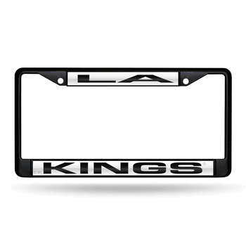 Los Angeles Kings Black Laser Colored Chrome Frame