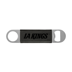 Los Angeles Kings Black Laser Engraved Bar Blade