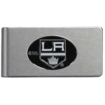 Los Angeles Kings Brushed Metal Money Clip
