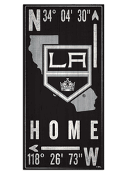Los Angeles Kings Coordinate 6x12 Sign
