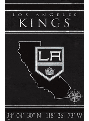Los Angeles Kings Coordinates 17x26