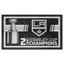 Los Angeles Kings Dynasty 3ft. x 5ft. Plush Area Rug