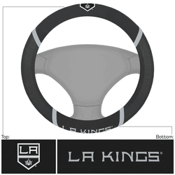 Los Angeles Kings Embroidered Steering Wheel Cover