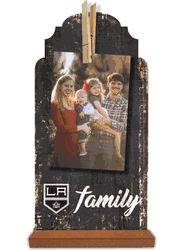 Los Angeles Kings Family Clothespin 6x12