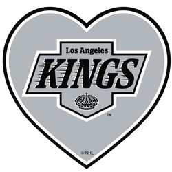 Los Angeles Kings Heart Decal