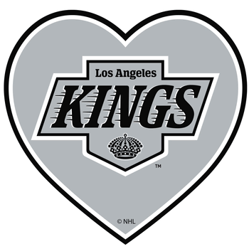 Los Angeles Kings Heart Decal