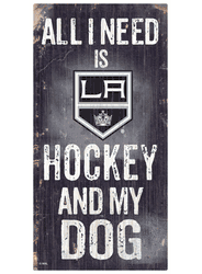 Los Angeles Kings Hockey and My Dog Sign