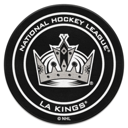 Los Angeles Kings Hockey Puck Rug - 27in. Diameter