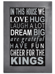 Los Angeles Kings In This House 11x19 Sign