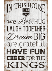 Los Angeles Kings In This House 11x19 Sign