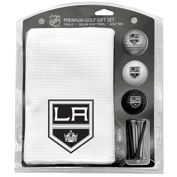 Los Angeles Kings Microfiber Towel Gift Set - 16 x 40 (White)