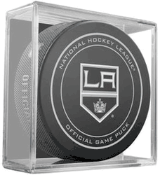Los Angeles Kings NHL Hockey Official Game Puck IN CUBE