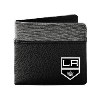 Los Angeles Kings Pebble BiFold Wallet BLCK
