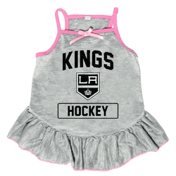 Los Angeles Kings Pet Dress Grey Type XSmall