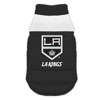Los Angeles Kings Pet Parka Puff Vest Small