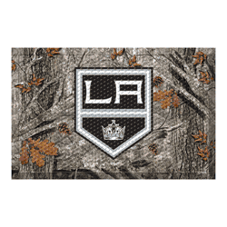 Los Angeles Kings Rubber Scraper Door Mat Camo