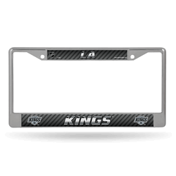 Los Angeles Kings Standard Chrome Frame with Plastic Inserts 12" x 6" Car/Truck Auto Accessory