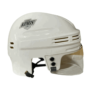 Los Angeles Kings T/B SportStar NHL Hockey Player Mini Helmet - White0 Los Angeles Kings T/B SportStar NHL Hockey Player Mini Helmet - White