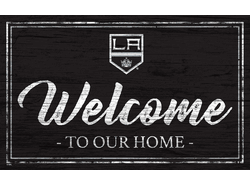 Los Angeles Kings Team Color Welcome 11x19 Sign