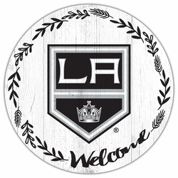 Los Angeles Kings Welcome 12in Circle