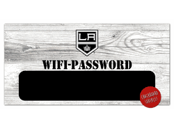 Los Angeles Kings Wifi Password 6x12 Sign
