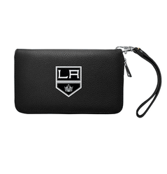 Los Angeles Kings Zip Organizer Wallet Pebble Black