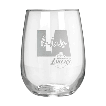 Los Angeles Lakers 17oz Stemmless Wine Glass