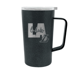 Los Angeles Lakers 18oz Onyx Hustle Travel Mug