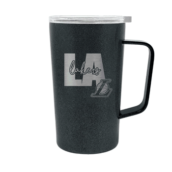 Los Angeles Lakers 18oz Onyx Hustle Travel Mug