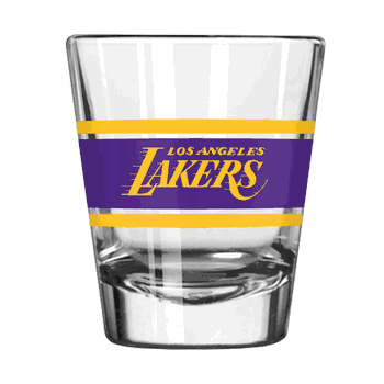 Los Angeles Lakers 2oz Stripe Shot Glass