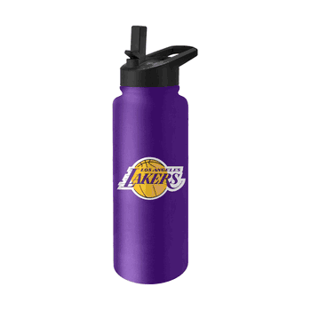 Los Angeles Lakers 34oz Logo Quencher Bottle
