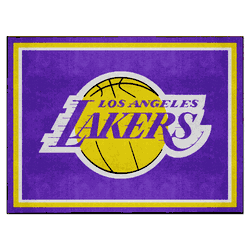 Los Angeles Lakers 8ft. x 10 ft. Plush Area Rug