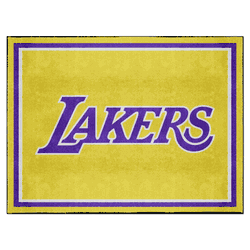 Los Angeles Lakers 8ft. x 10 ft. Plush Area Rug