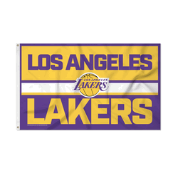 Los Angeles Lakers Bold 3' x 5' Banner Flag