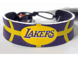 Los Angeles Lakers Bracelet Team Color Basketball CO