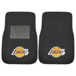 Los Angeles Lakers Embroidered Car Mat Set - 2 Pieces