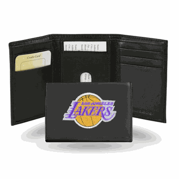 Los Angeles Lakers  Embroidered Tri-fold Wallet
