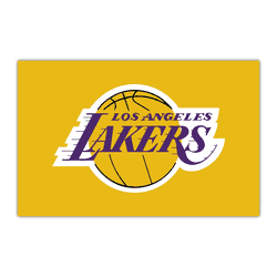 Los Angeles Lakers HiDef Rookie Mat - 18in. X 30in.