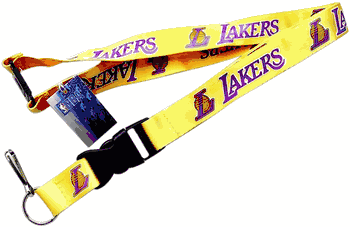Los Angeles Lakers Lanyard Yellow