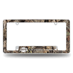 Los Angeles Lakers Mossy Oak 12" x 6" Chrome All Over Automotive License Plate Frame