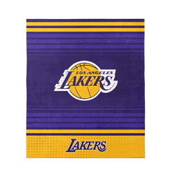Los Angeles Lakers NBA Duo Stripe Microfiber Beach Towel 60x70 inches