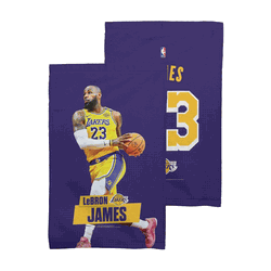 Los Angeles Lakers NBA Lebron James Fan Towel 16 x 25 inches