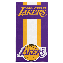 Los Angeles Lakers NBA Zone Read Beach Towel 30 x 60 inches